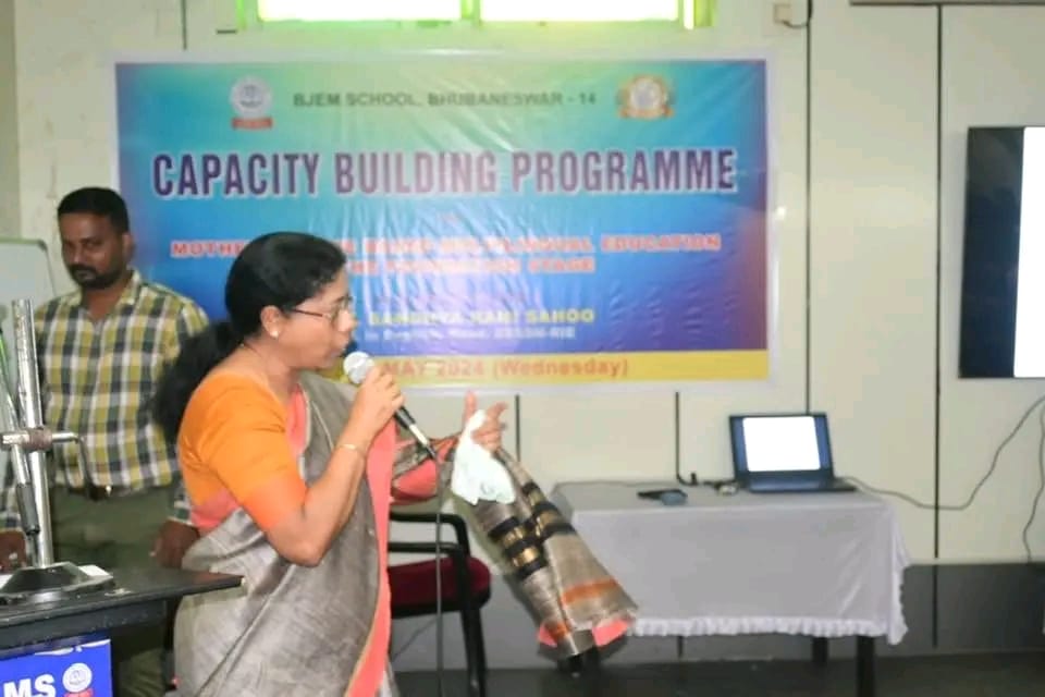 Capacity Building Programme was conducted by the Resource Person Prof. Sandhya Rani Sahoo(Day-1) & Dr. Abhaya Kumar Behera(Day-2) at BJEM SCHOOL