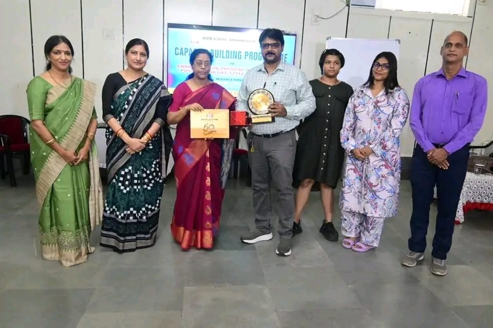 Capacity Building Programme(Day-3) was conducted by Resource Person Dr. Deepak Samantray, Principal, Hi-tech College of Physio therapy on 10-05-2024 at BJEM School
