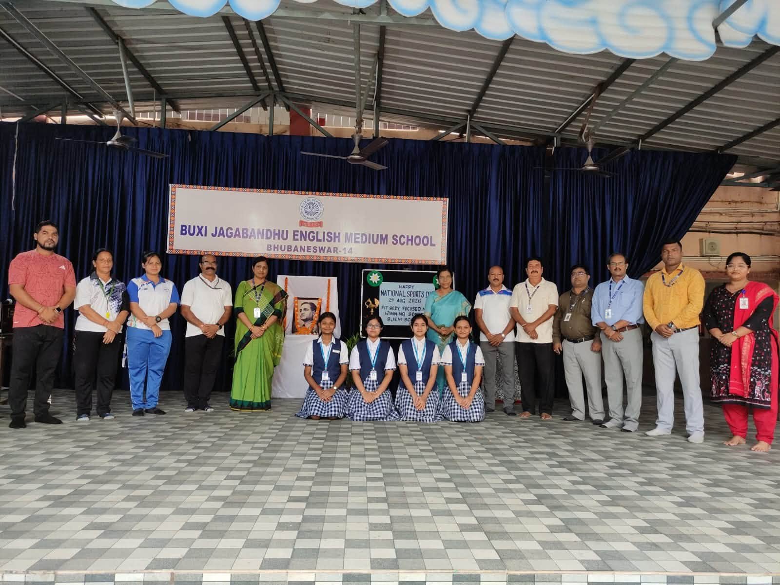 NATIONAL SPORTS DAY CELEBRATION AT BJEM SCHOOL
