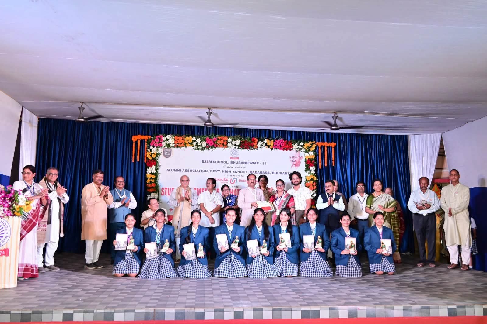 BJEM SCHOOL organized the 8th edition of the Students Remember Mahatma Gandhi(SRMG) celebrated on the occasion of Gandhi Jayanti and Sastri Jayanti